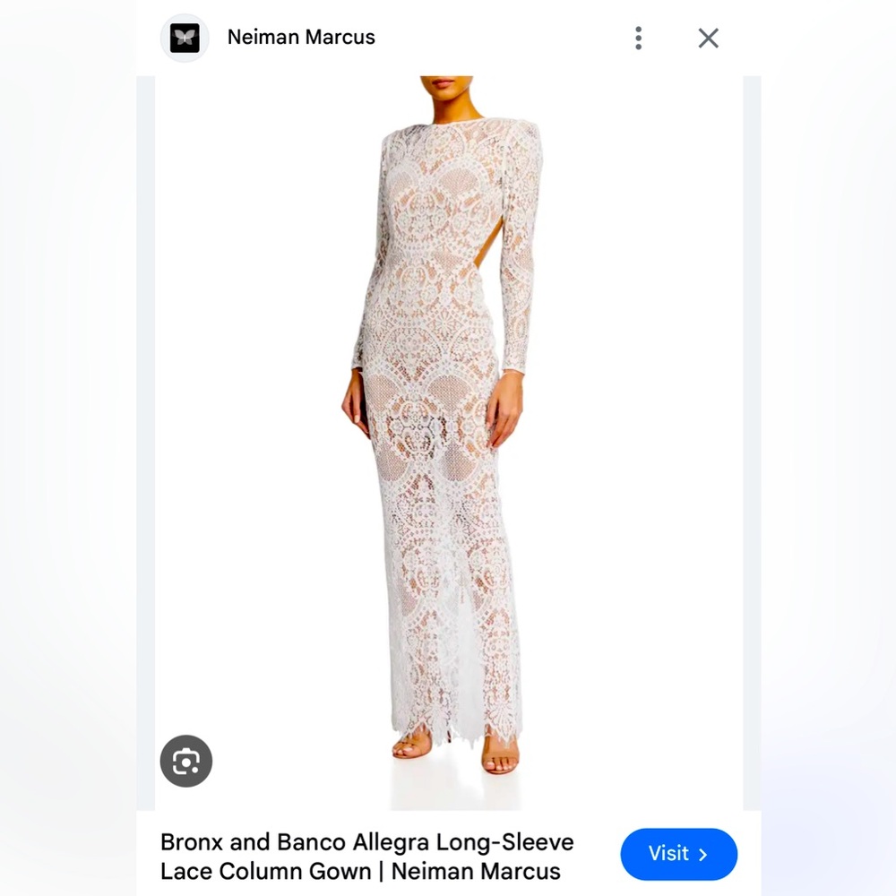 Bronx and Banco, Wedding Dress, Reception Dress, Prom Dress, Formal Dress.